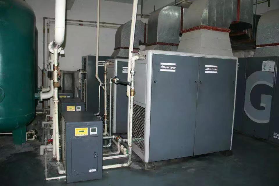 阿特拉斯螺桿空壓機(jī)余熱改造利用系統(tǒng)